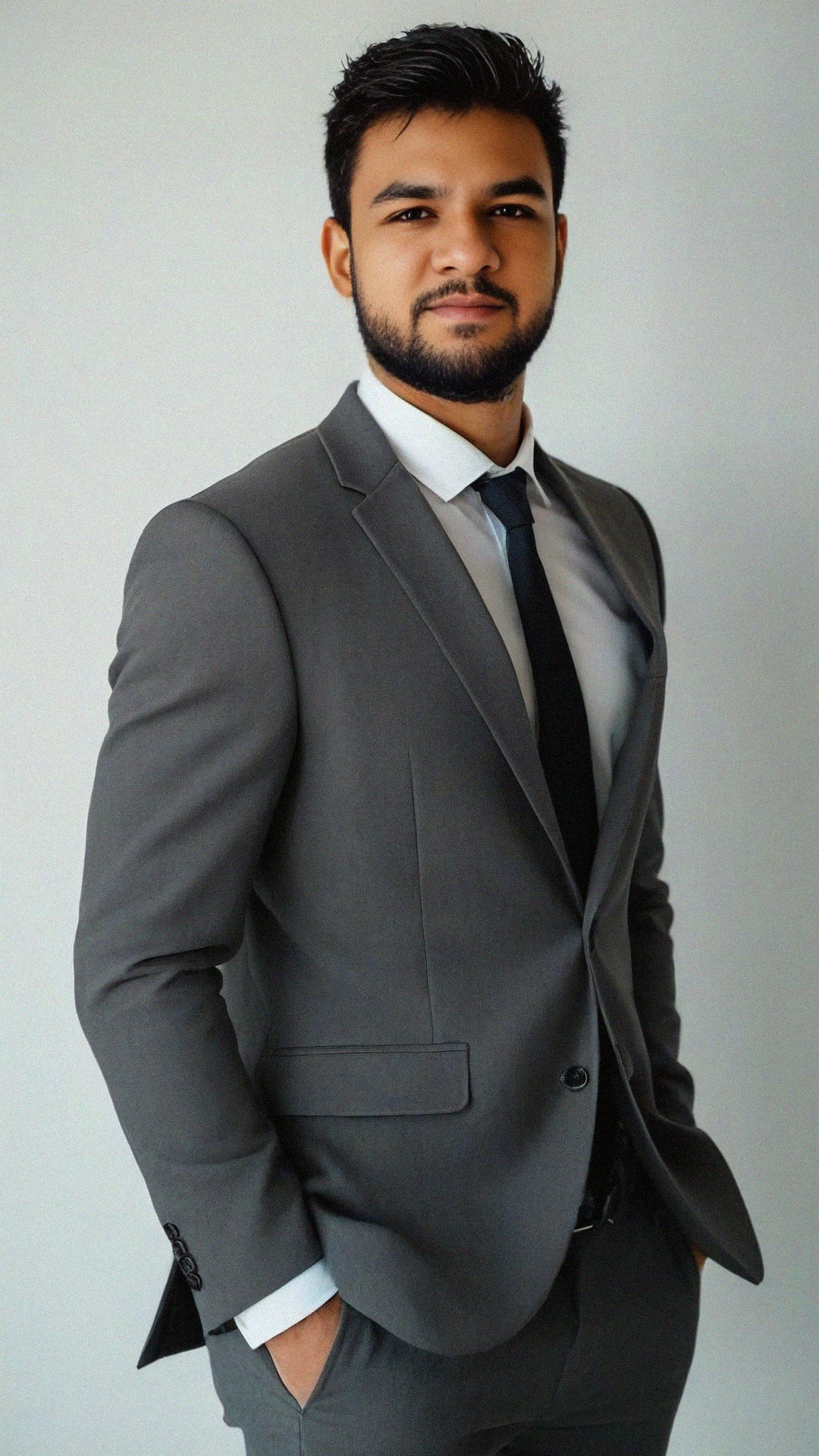 Studio portrait of Marcus GTRAMX, Sri Lankan DJ, music producer, and emerging composer